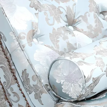 Modern Solid Armless Flannel Chaise Lounge Image - 7