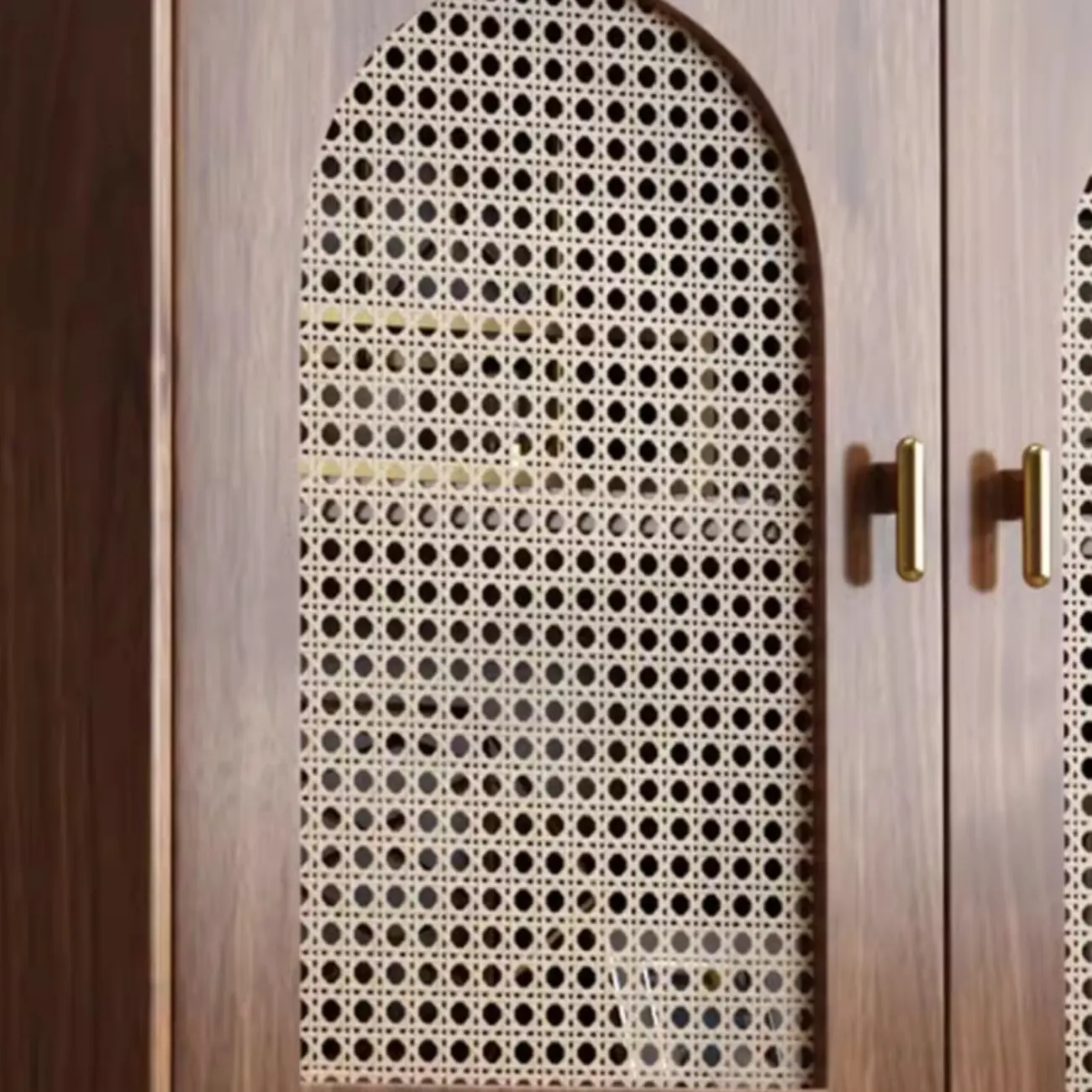 Mid-Century Modern Walnut Wood Living Room Storage Cabinet Image - 8 | homeyfad