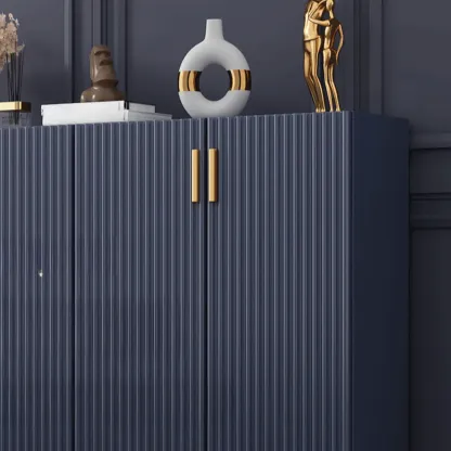 Modern Orange Wood Shoe Storage for Small Space Image - 7