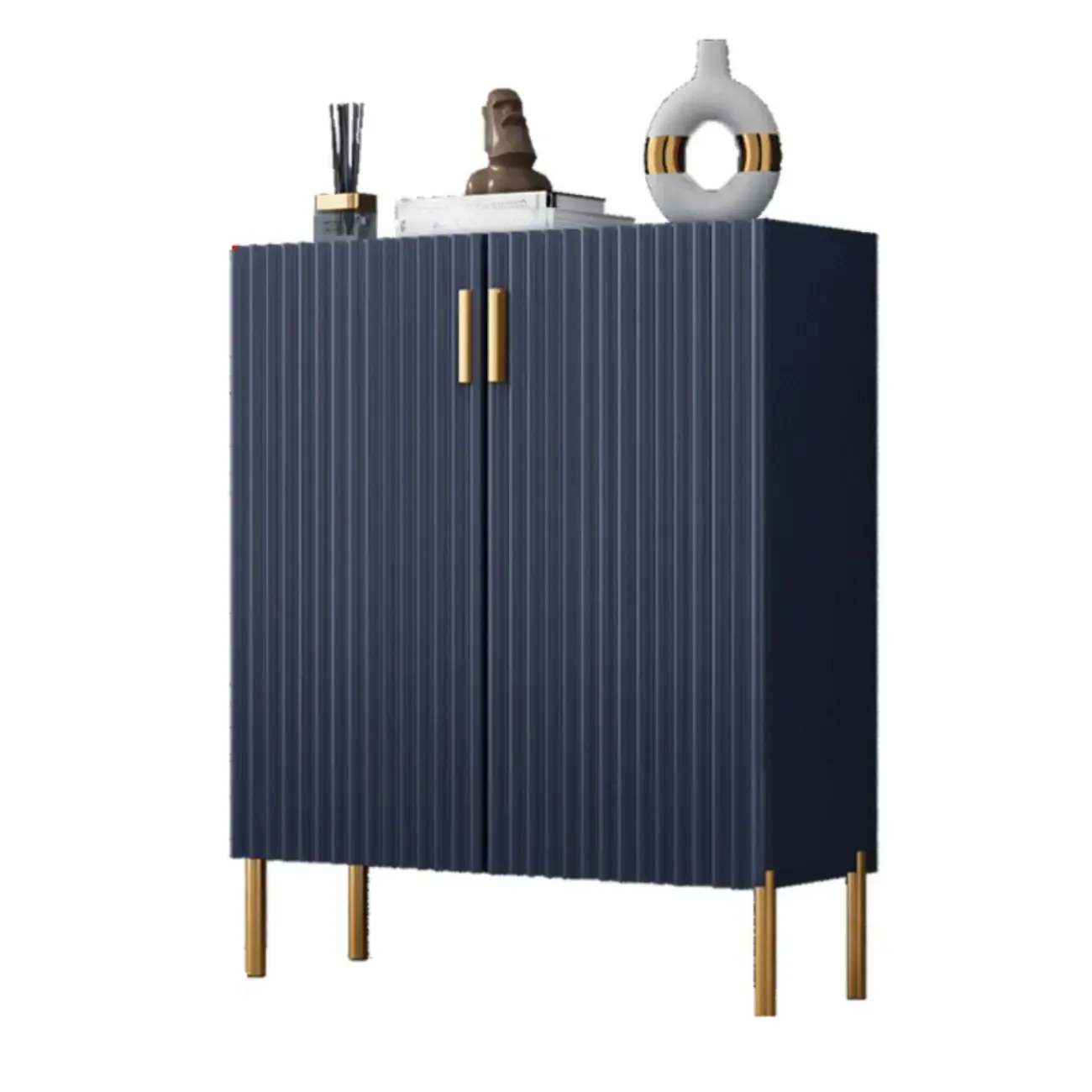 Modern Orange Wood Shoe Storage for Small Space Image - 17