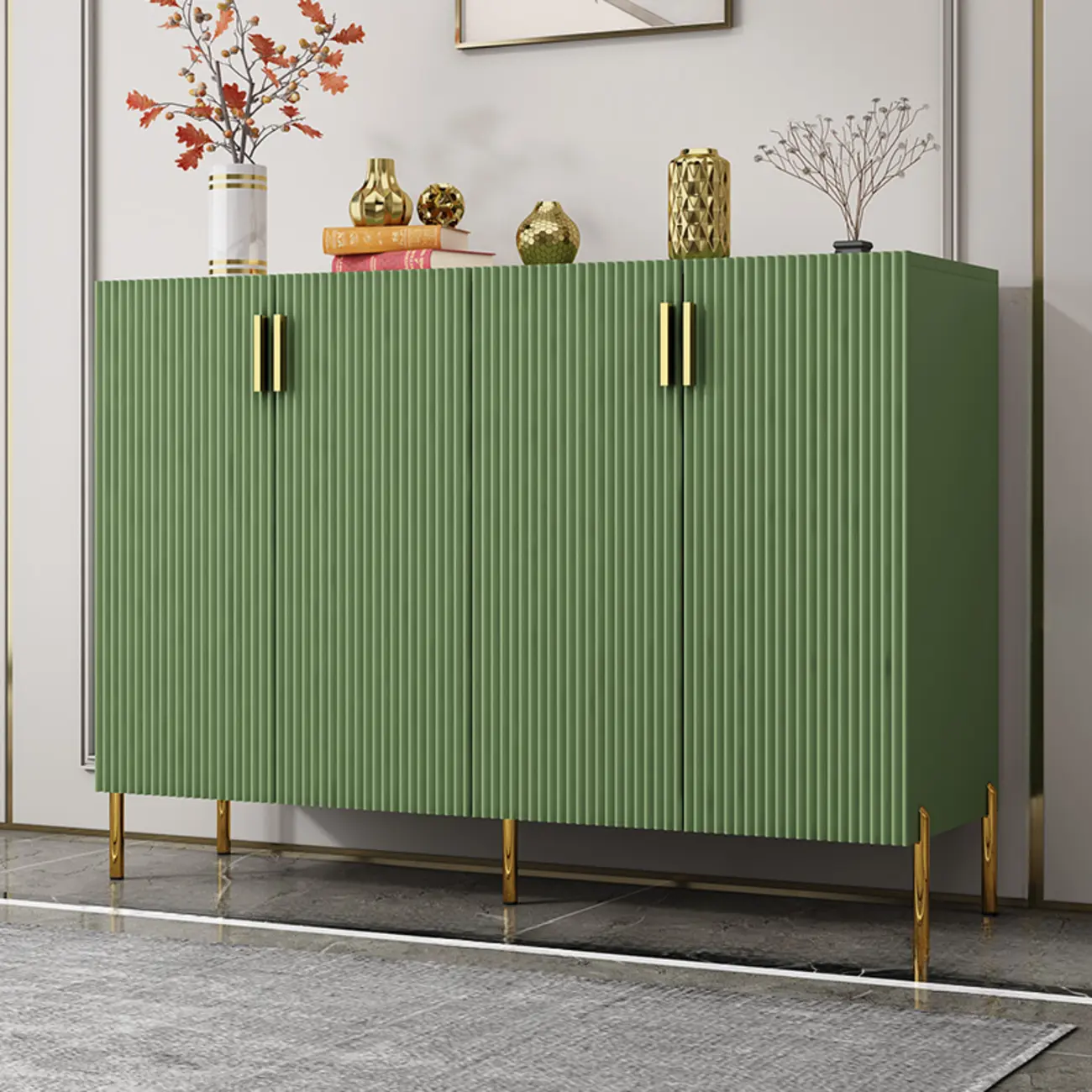 Modern Orange Wood Shoe Storage for Small Space Image - 9 | homeyfad