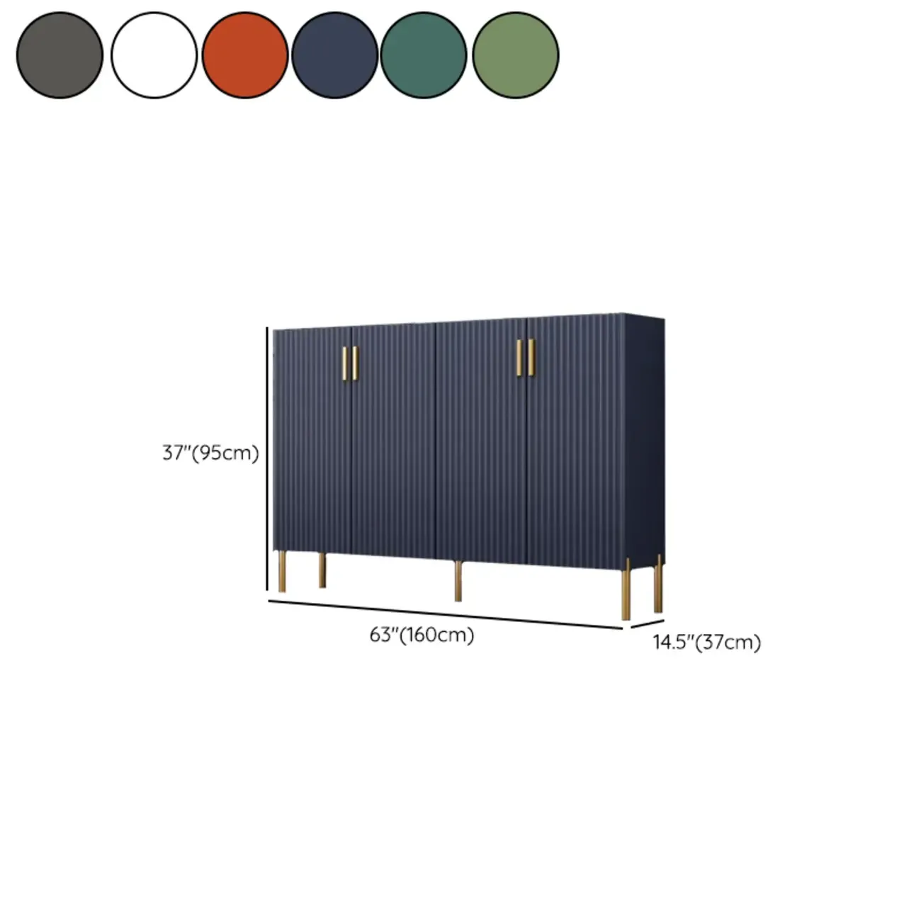 Modern Orange Wood Shoe Storage for Small Space Image - 21