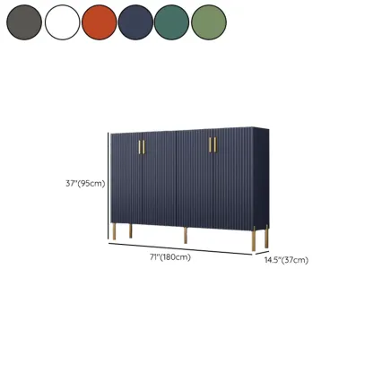 Modern Orange Wood Shoe Storage for Small Space Image - 22