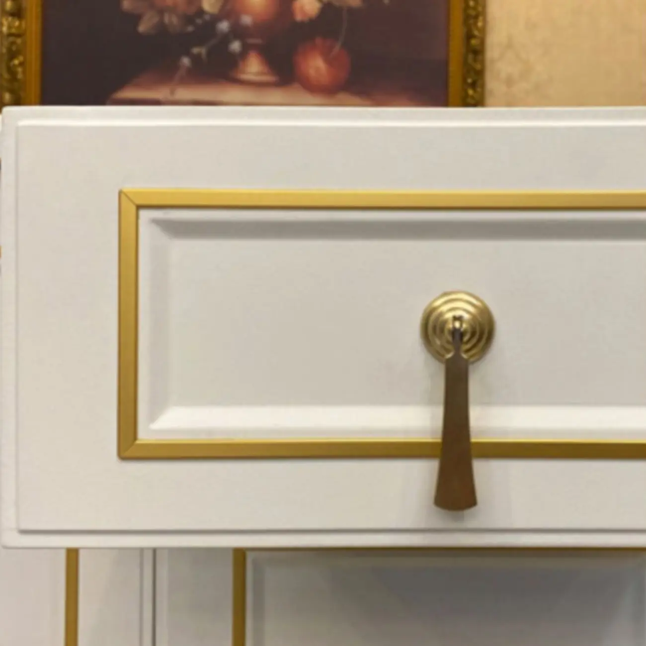 Grey Wooden Drop Front Shoe Cabinet with Adjustable Shelves Image - 6 | homeyfad