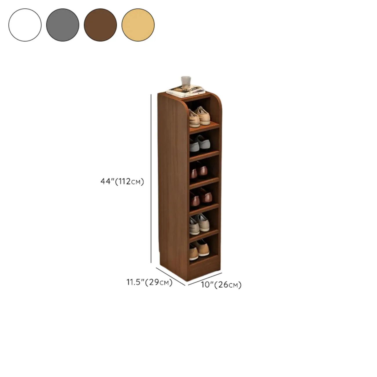 Functional Adjustable Multi-Layer Wooden Shoe Rack Organizer #size | homeyfad
