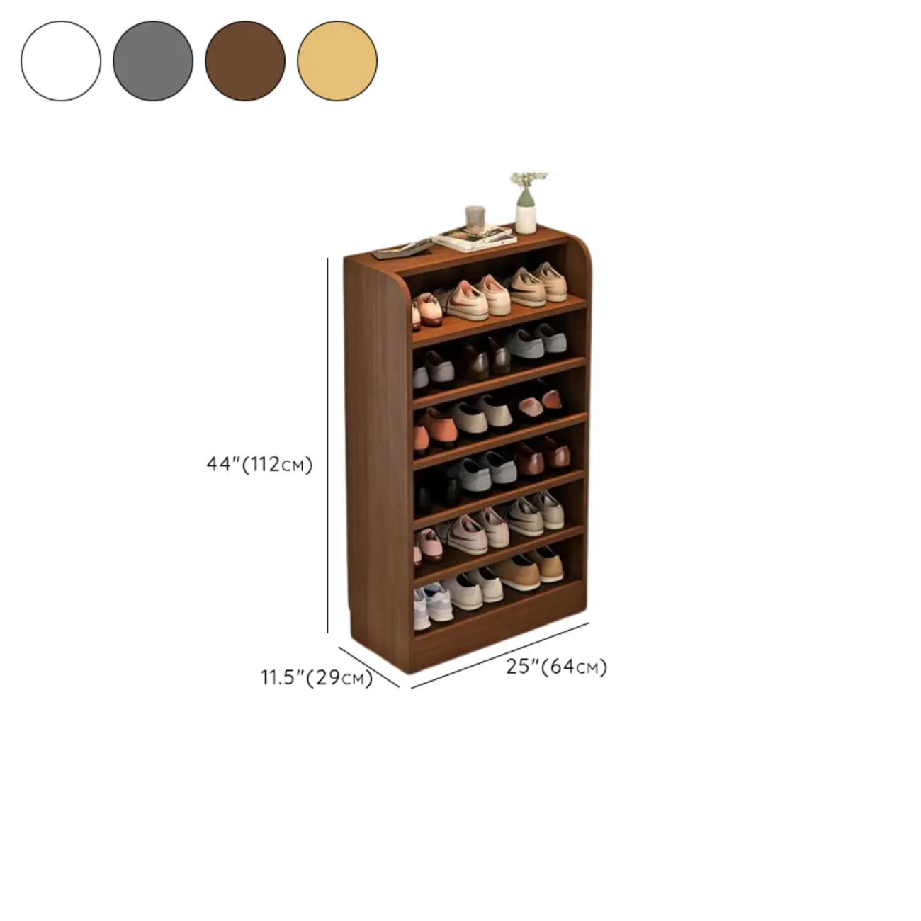 Functional Adjustable Multi-Layer Wooden Shoe Rack Organizer Image - 47 | homeyfad