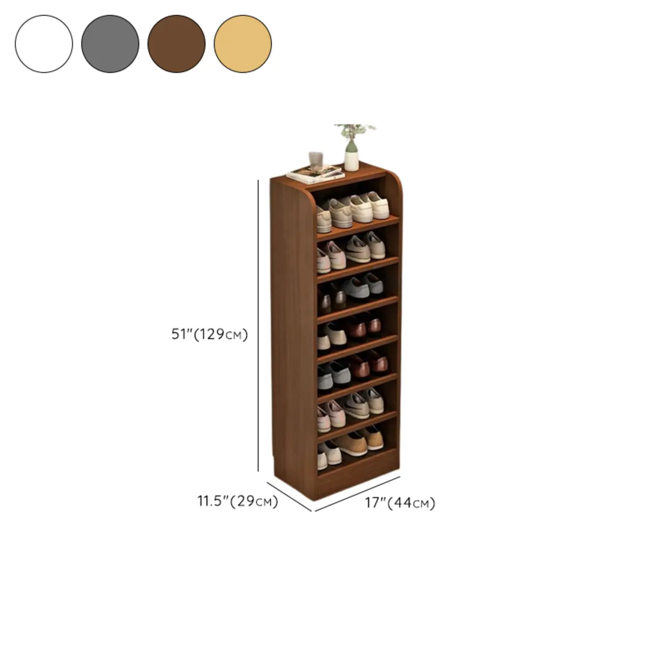 Functional Adjustable Multi-Layer Wooden Shoe Rack Organizer Image - 49 | homeyfad