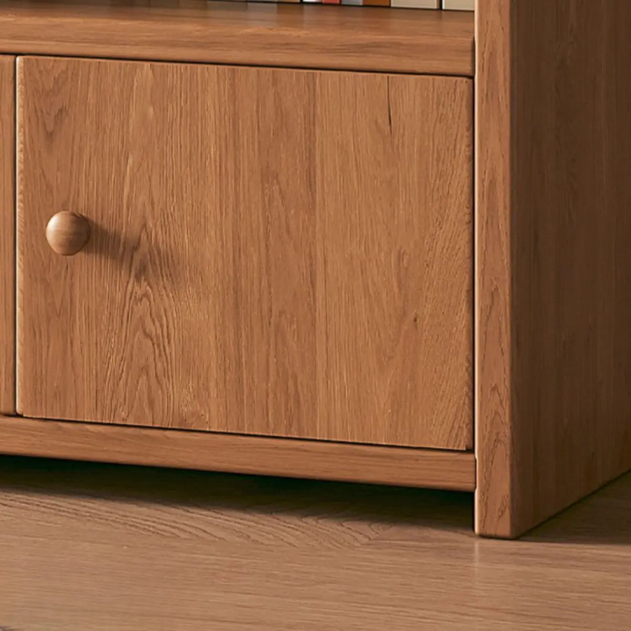 Modern Wood Adjustable Horizontal Bookcase Cube Organizer Image - 13 | homeyfad