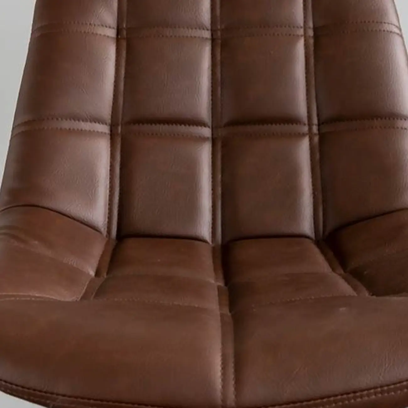 Glam Faux Leather Swivel Adjustable Bar Stools Image - 20 | homeyfad