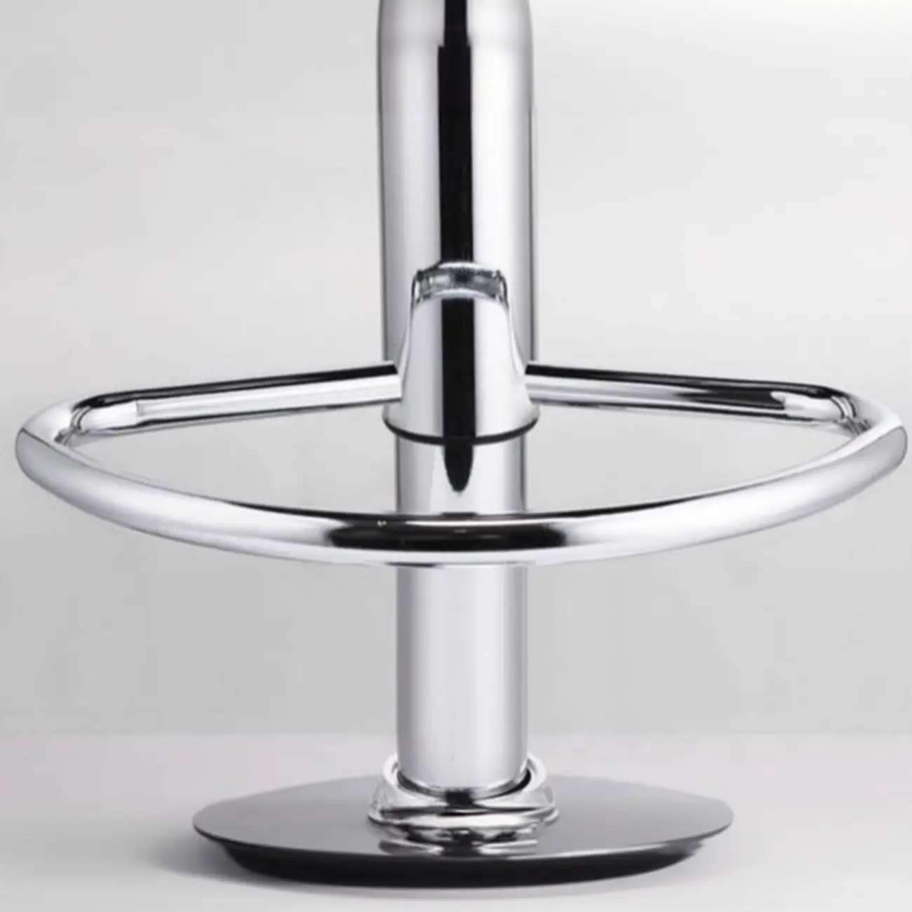 Modern Shell-Shape Leather Adjustable Swivel Bar Stools Image - 14 | homeyfad