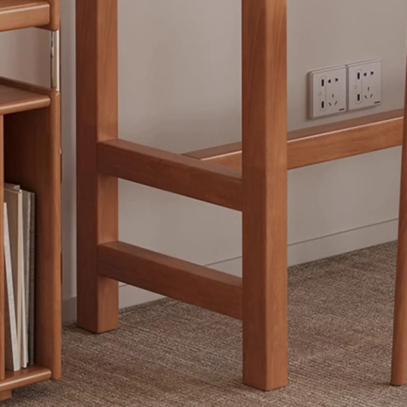 Modern Rubberwood Bar Tables with Trestle Base Image - 13 | homeyfad