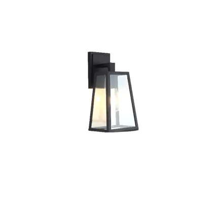 Industrial Metal Rectangle Glass Shade LED Outdoor Wall Light Image - 7
