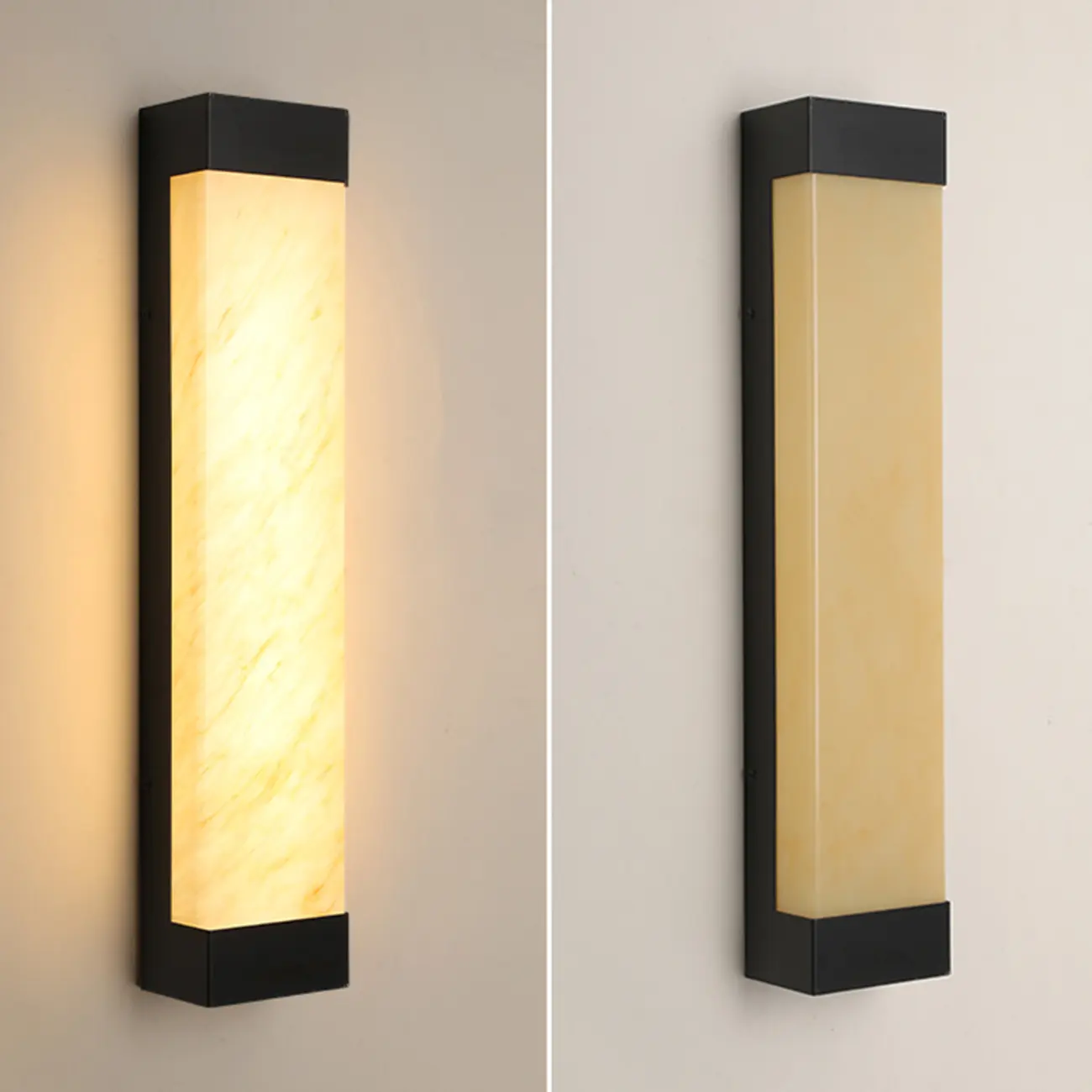 Contemporary Outdoor Plastic Beige LED Wall Sconce  Image - 10 | homeyfad