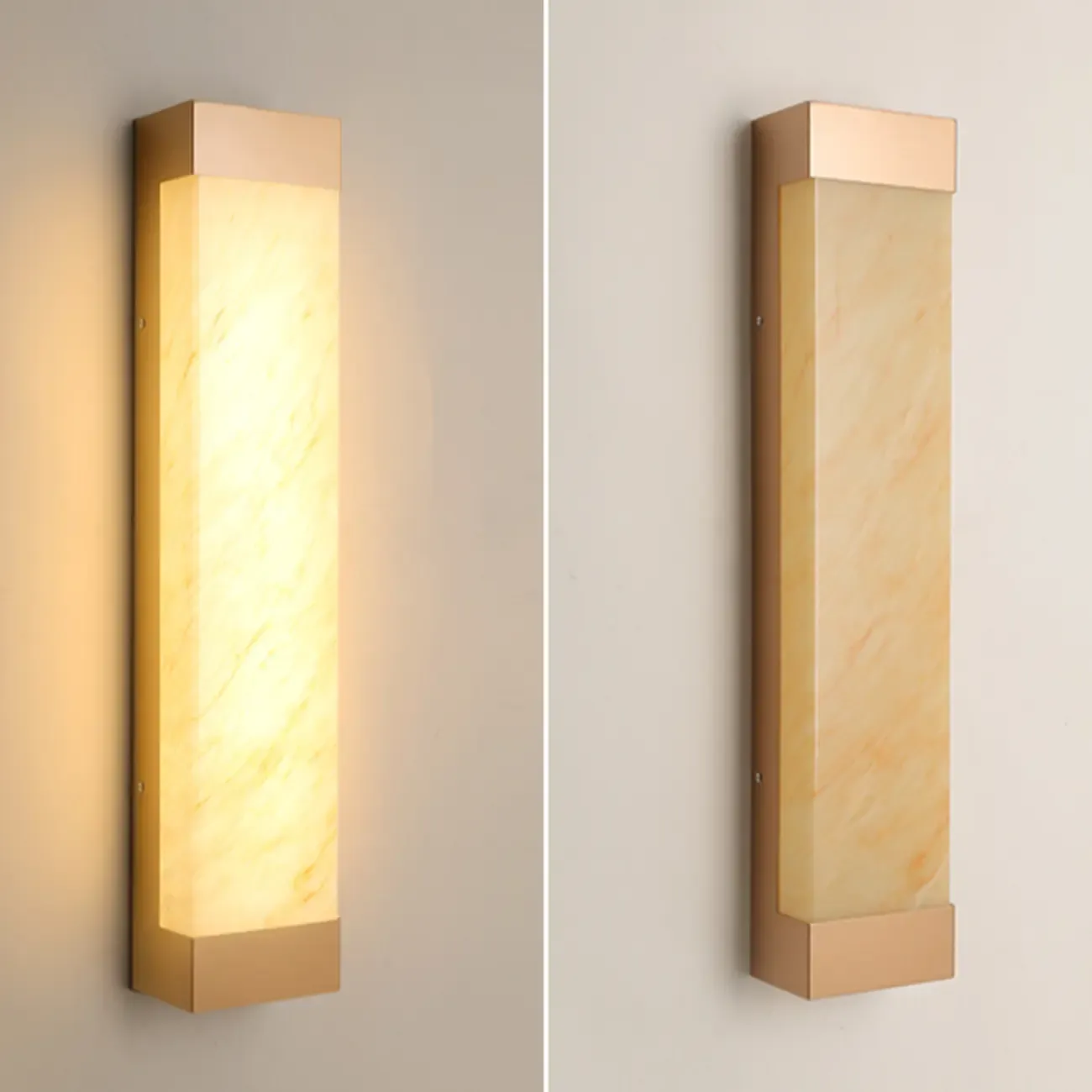 Contemporary Outdoor Plastic Beige LED Wall Sconce | HomeyFad