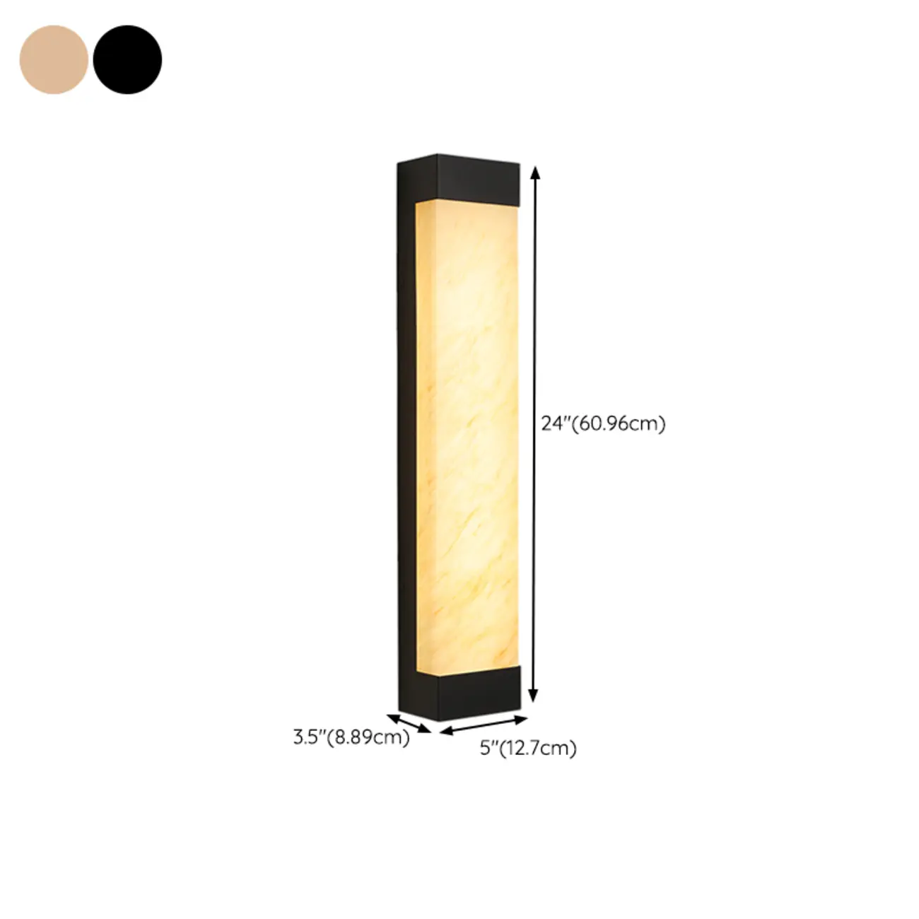Contemporary Outdoor Plastic Beige LED Wall Sconce  Image - 18 | homeyfad