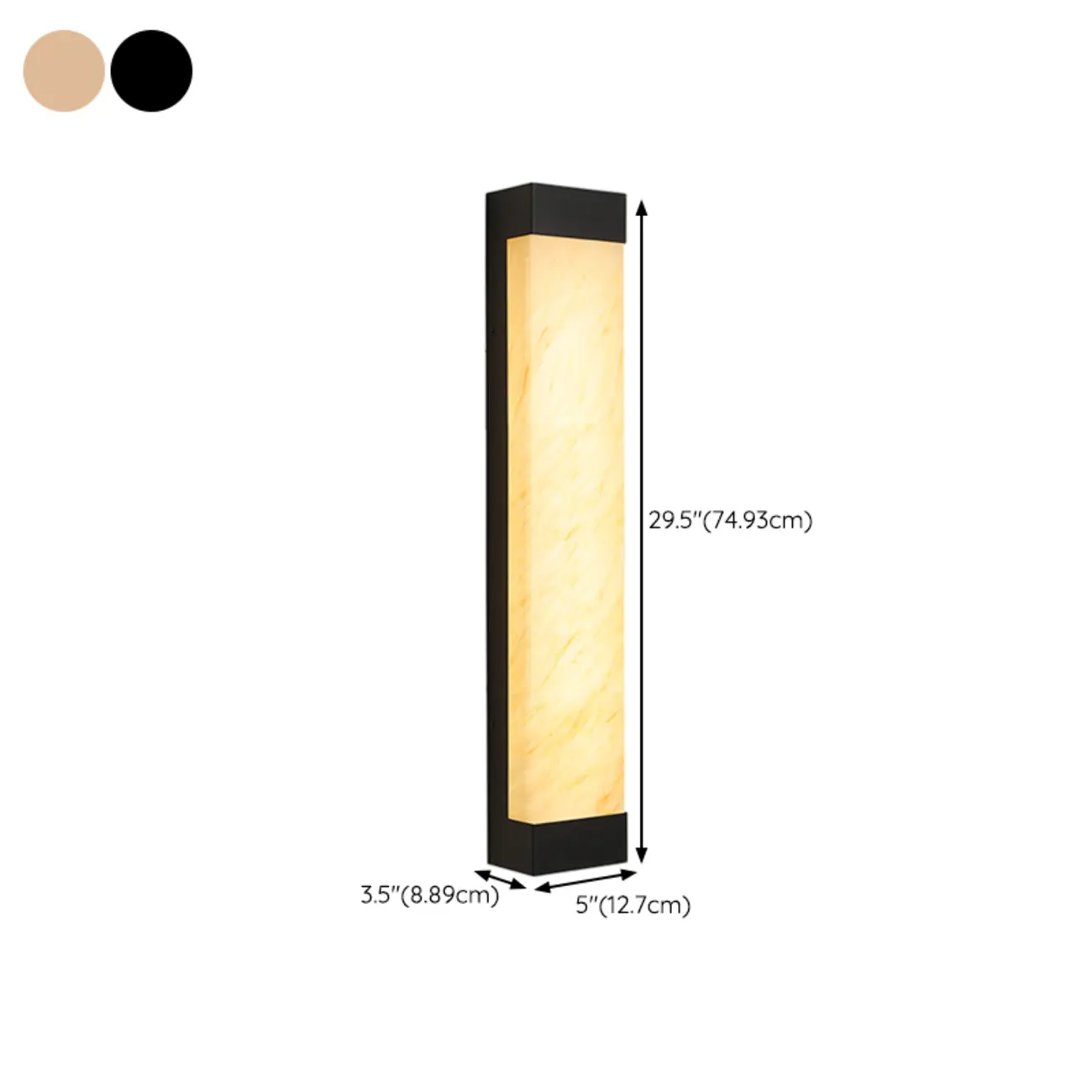 Contemporary Outdoor Plastic Beige LED Wall Sconce  Image - 19 | homeyfad