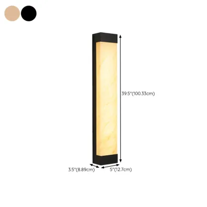 Contemporary Outdoor Plastic Beige LED Wall Sconce  Image - 20