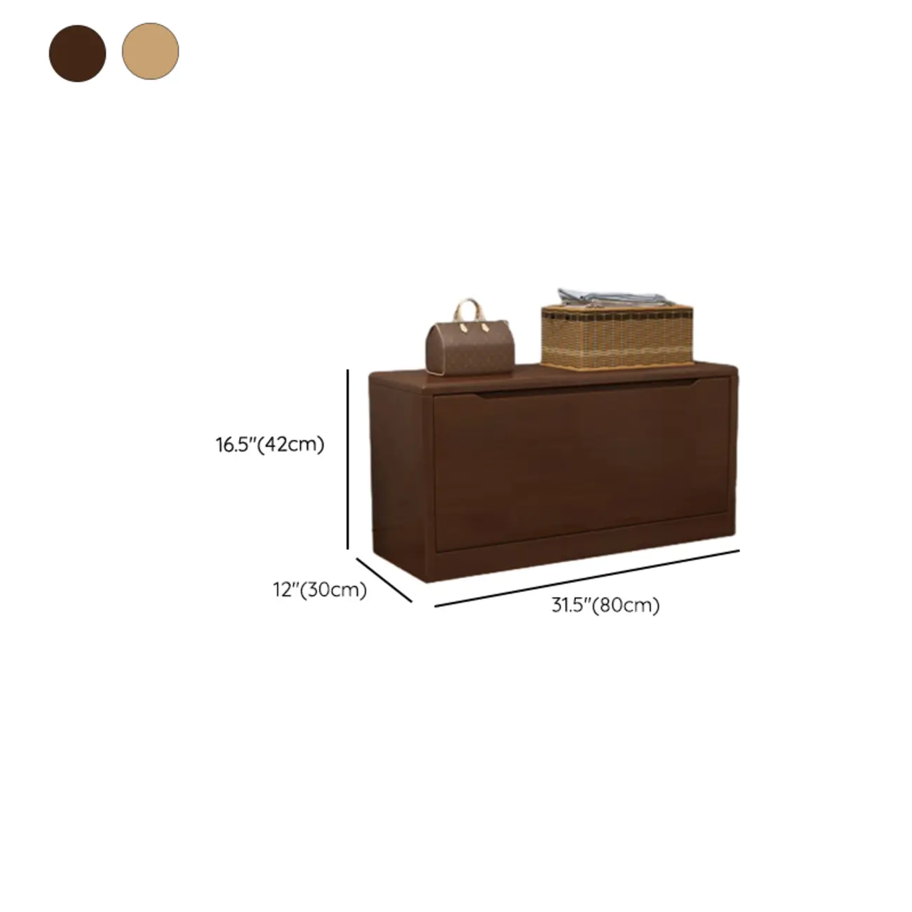 Solid Wood Bench with Shoe Storage for Entryway Image - 15 | homeyfad