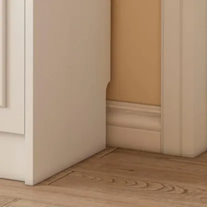 Narrow Entryway Vertical Adjustable Wood Shoe Storage Cabinet Image - 10