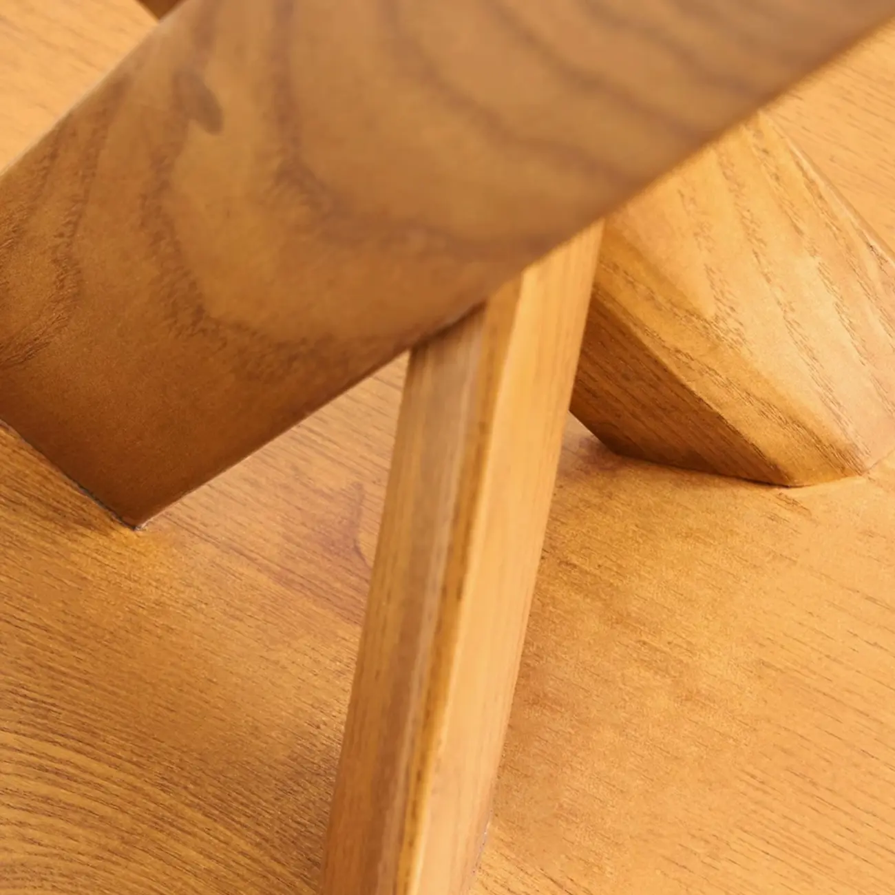 Contemporary Black Wooden Tripod Side Table Image - 11 | homeyfad