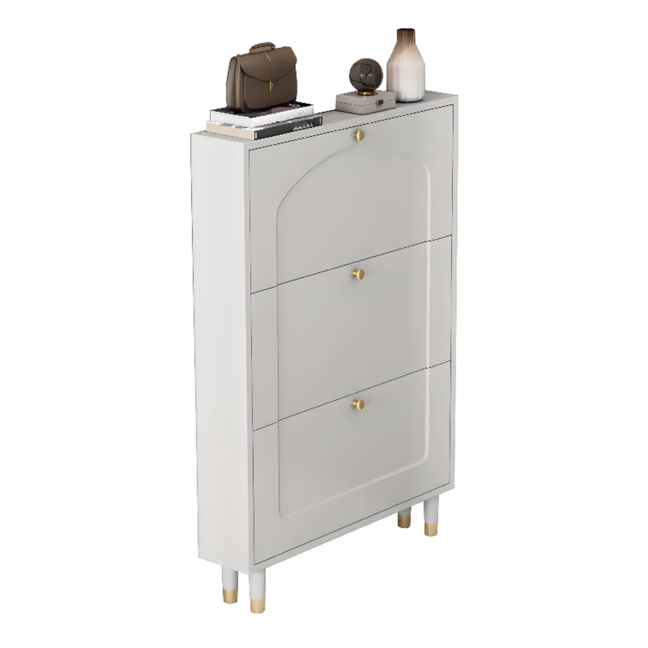 Modern Chalk Wood Shoe Rack for Wall or Cabinet | homeyfad