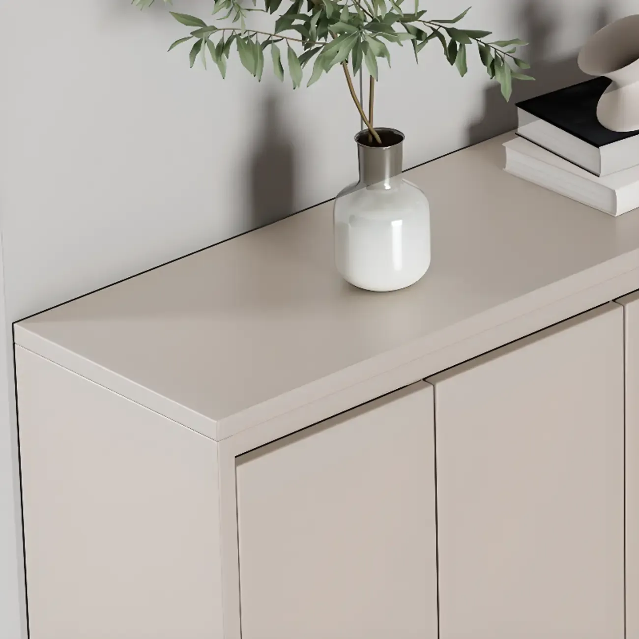 Modern Wood Shoe Rack with Drawers for Entryway