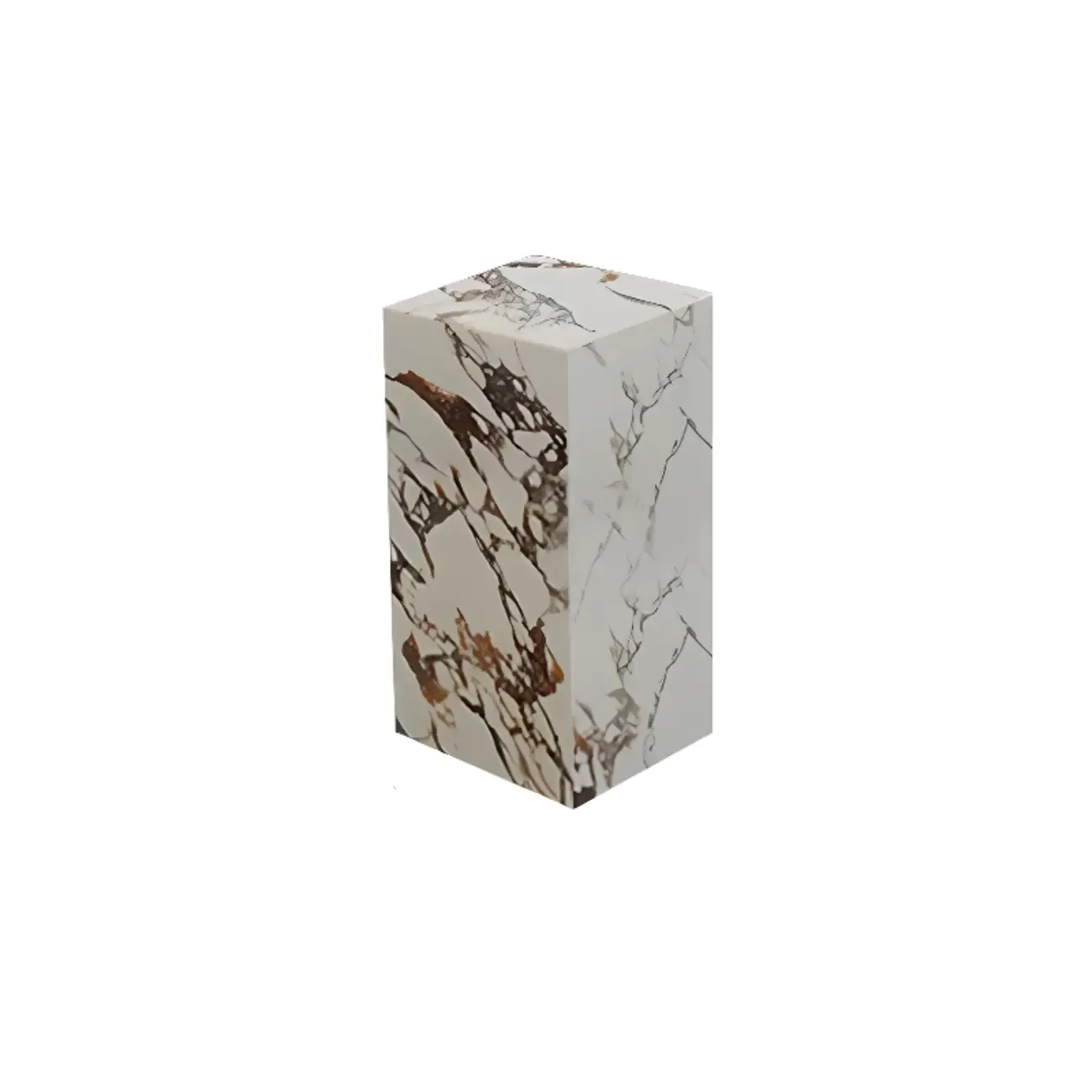 Modern Farmhouse Rectangular Shape/Square Sintered Stone Single/Bunching Block Board Game Coffee Table in Gray Image - 12