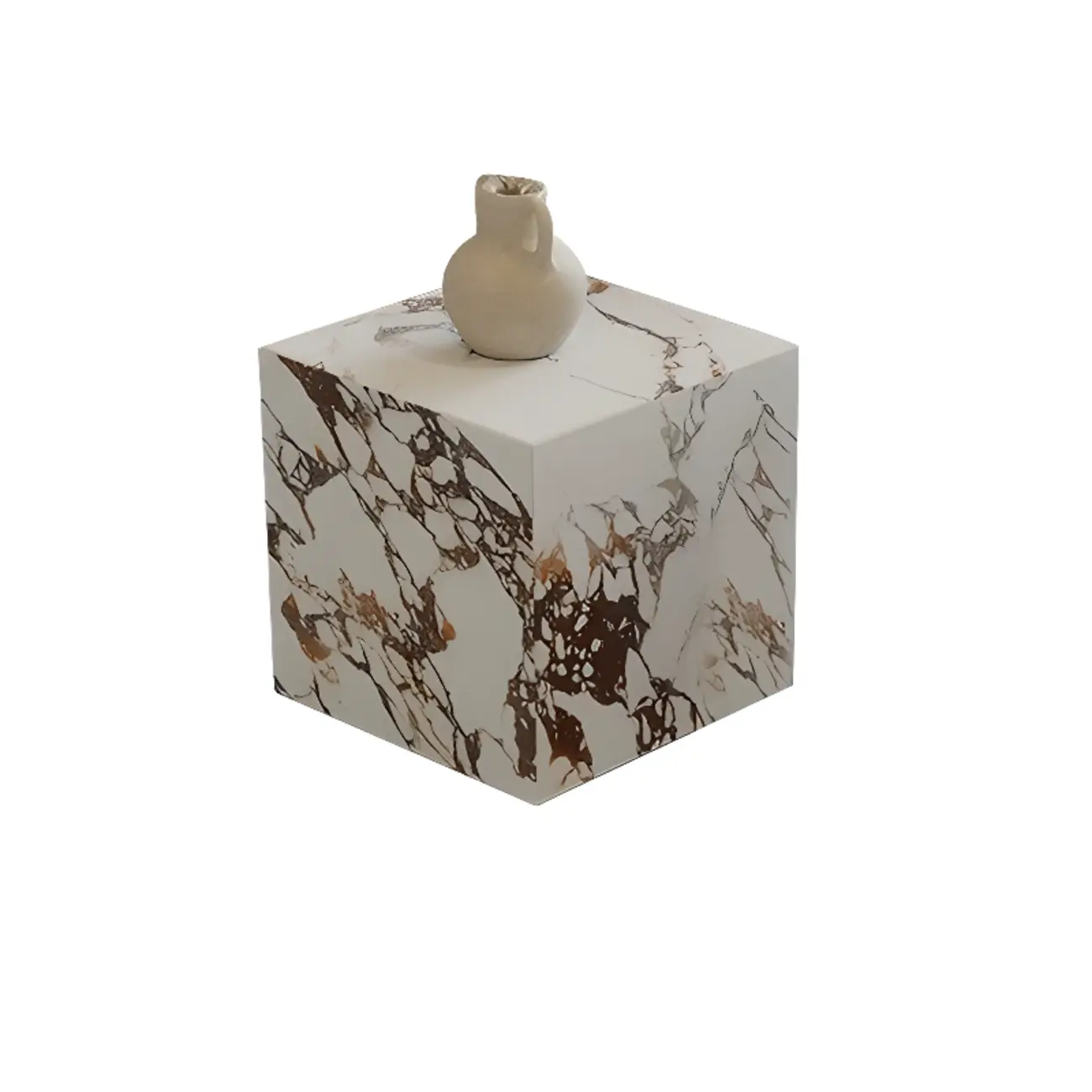 Modern Farmhouse Rectangular Shape/Square Sintered Stone Single/Bunching Block Board Game Coffee Table in Gray Image - 15 | homeyfad