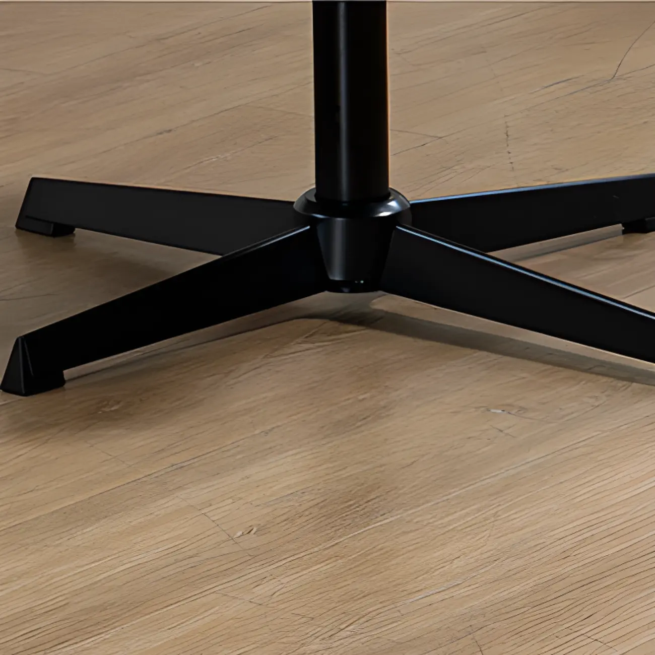 Low-Back White Upholstered Adjustable Swivel Office Chair Image - 9 | homeyfad