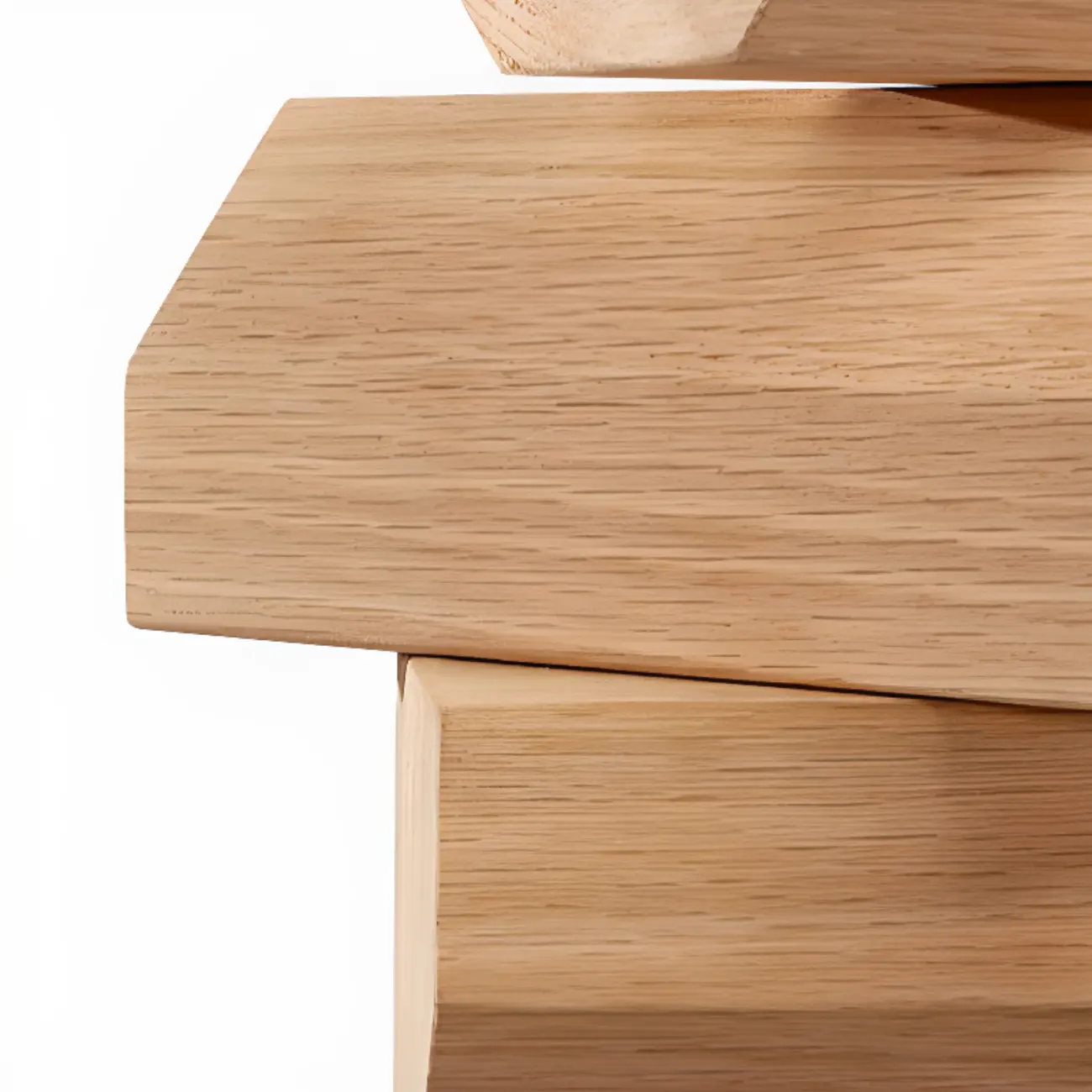 Classic Large White Brown Wooden Utility Storage Cabinet Image - 8 | homeyfad