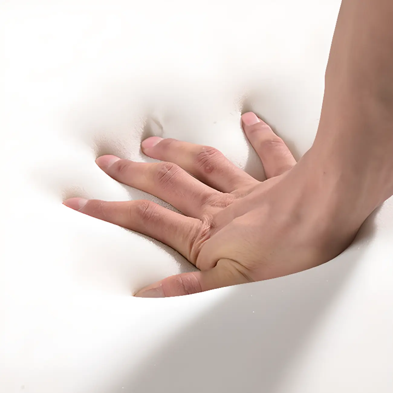 Minimalist Fabric Accent Chair with Tufted Back for Living Room Image - 7 | homeyfad