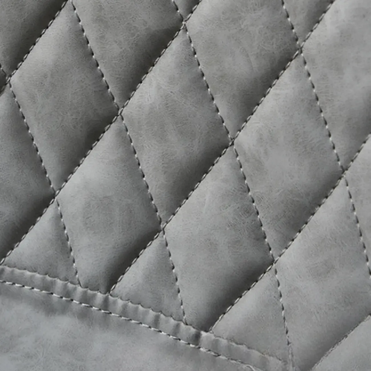 Chic Leather Tufted Swivel Adjustable Bar Stool Image - 18