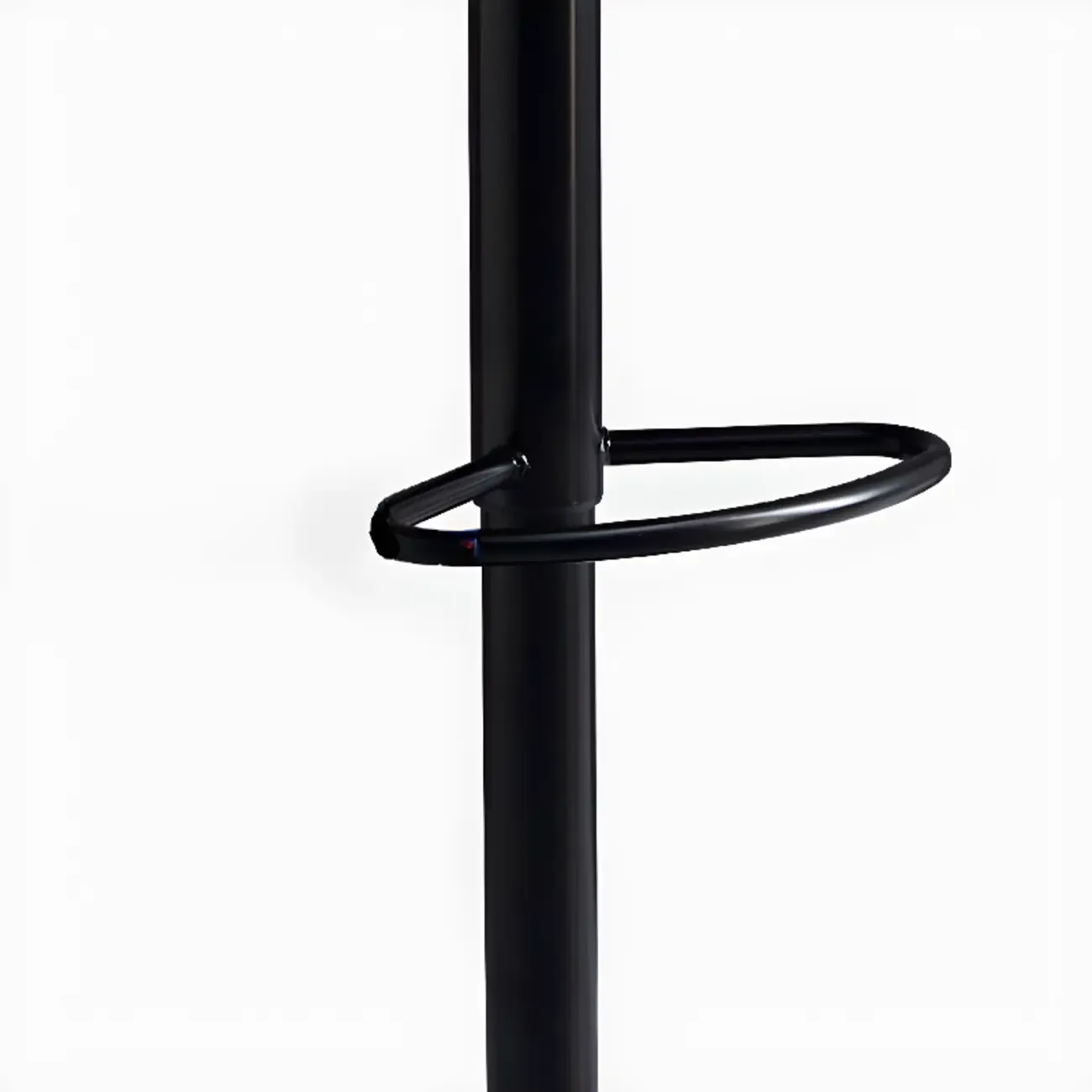 Faux Leather Saddle Swivel Adjustable Bar Stool Image - 12