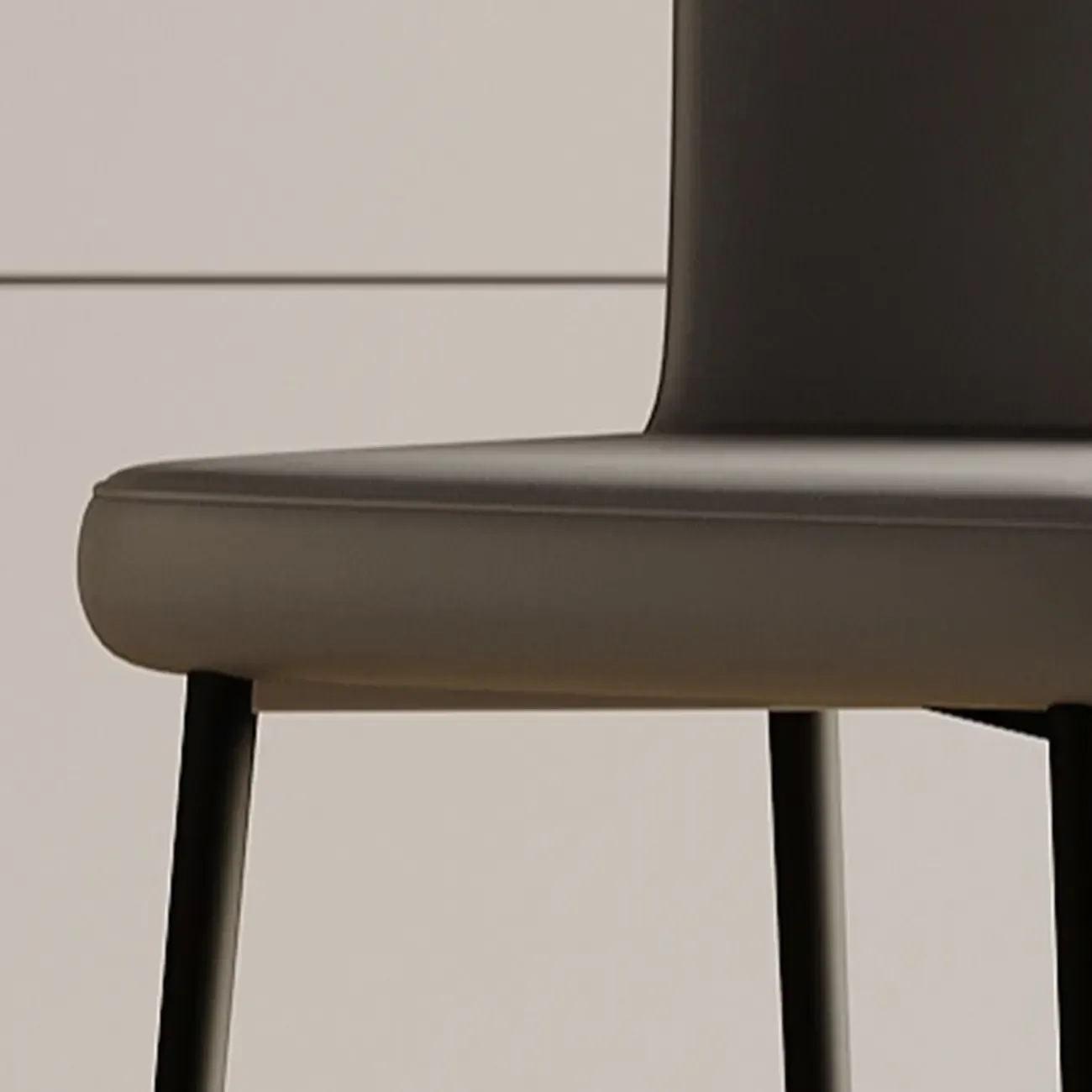 Dining Saddle Faux Leather Comfortable Counter Bar Stool Image - 6