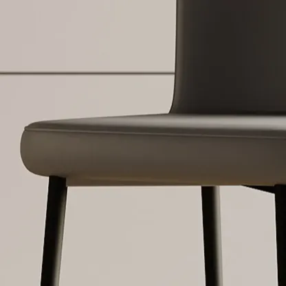 Dining Saddle Faux Leather Comfortable Counter Bar Stool Image - 6