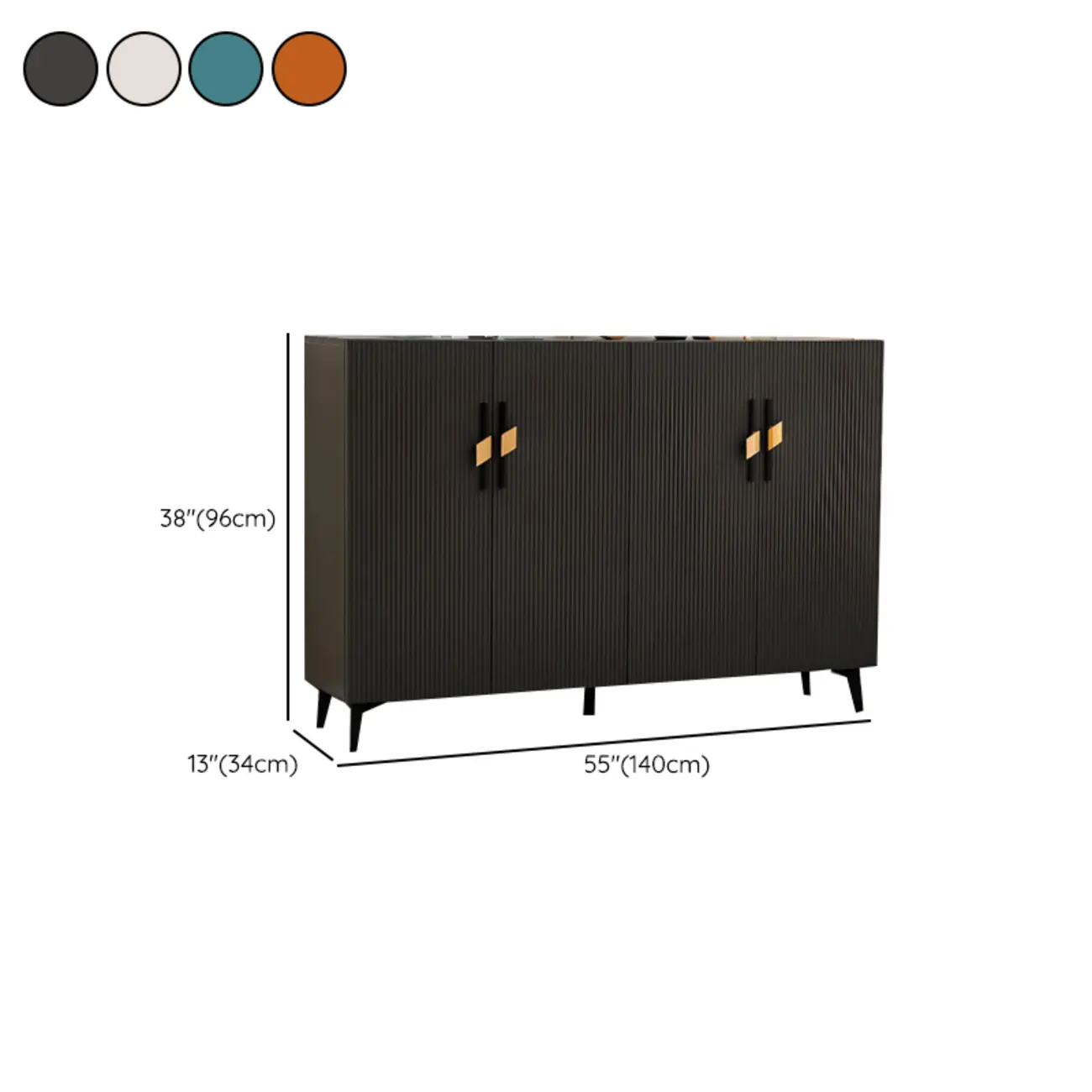 Modish White Wood Shoe Cabinet with Adjustable Shelves Image - 22 | homeyfad