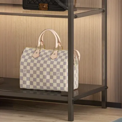 Lighting Metal Shelf Floor Wine Cabinet with Glass Doors Image - 10