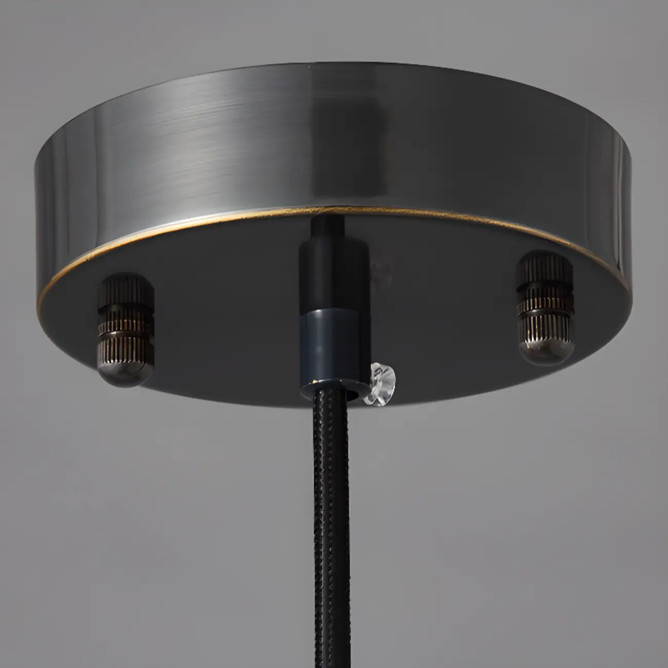 Modern Green Stone Cylinder Black Hanging Pendant Light | homeyfad