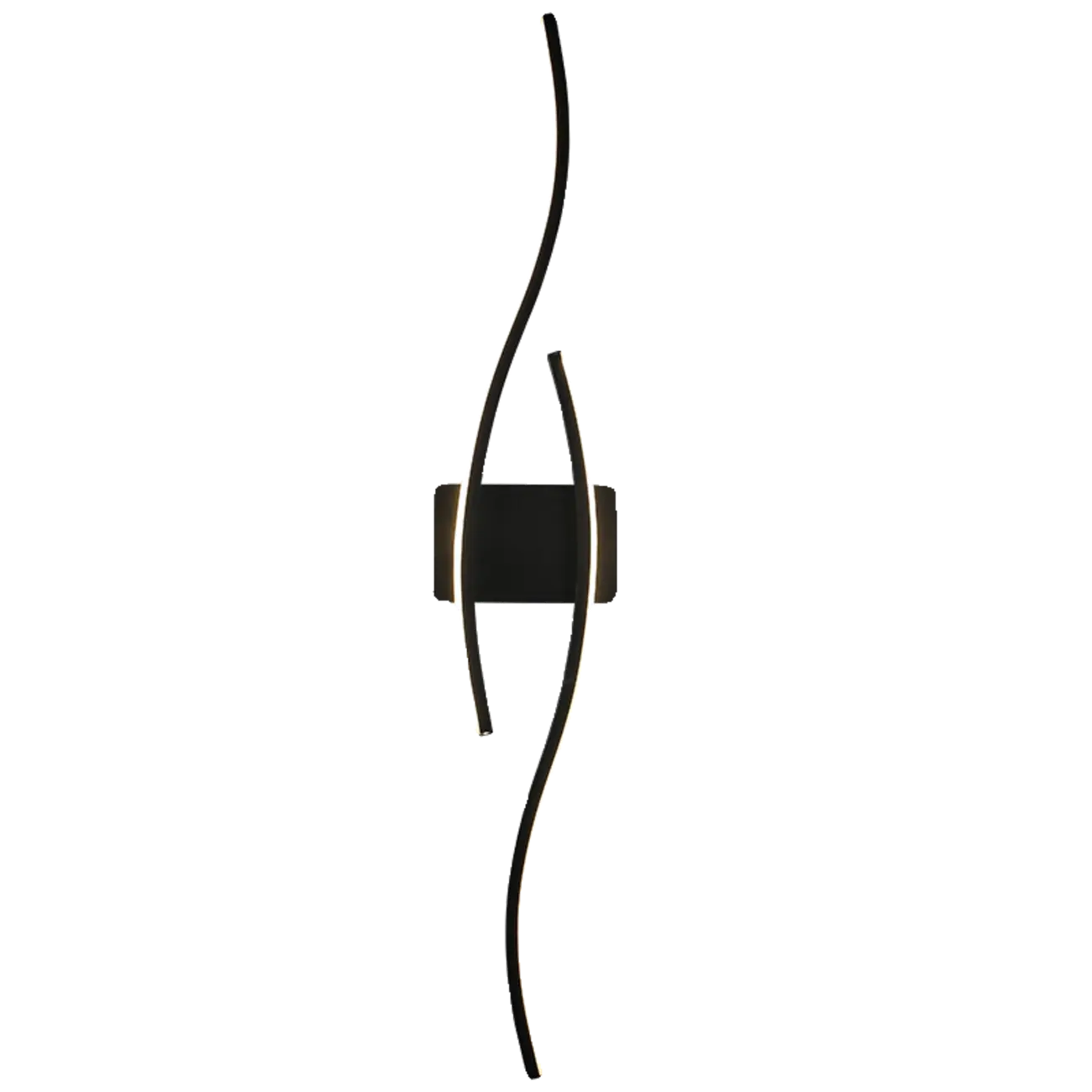 Modern Geometric LED Wall Sconce in Chalk Silica Gel Image - 10 | homeyfad