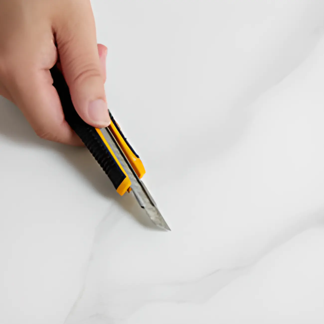 Trendy Narrow Stone Countertop 2 Tiers Drawer Nightstand Image - 10 | homeyfad