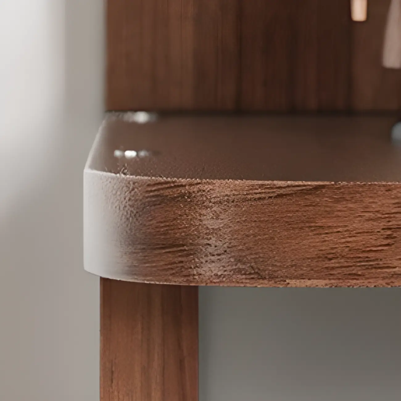 6-Tier L-Shaped Wood Nut-Brown Open Corner Bookcase Image - 9 | homeyfad