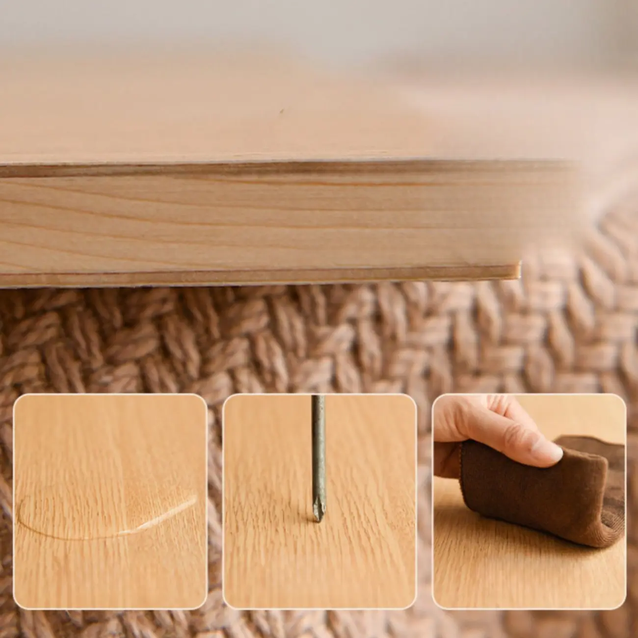 6-Tier L-Shaped Wood Nut-Brown Open Corner Bookcase Image - 13 | homeyfad