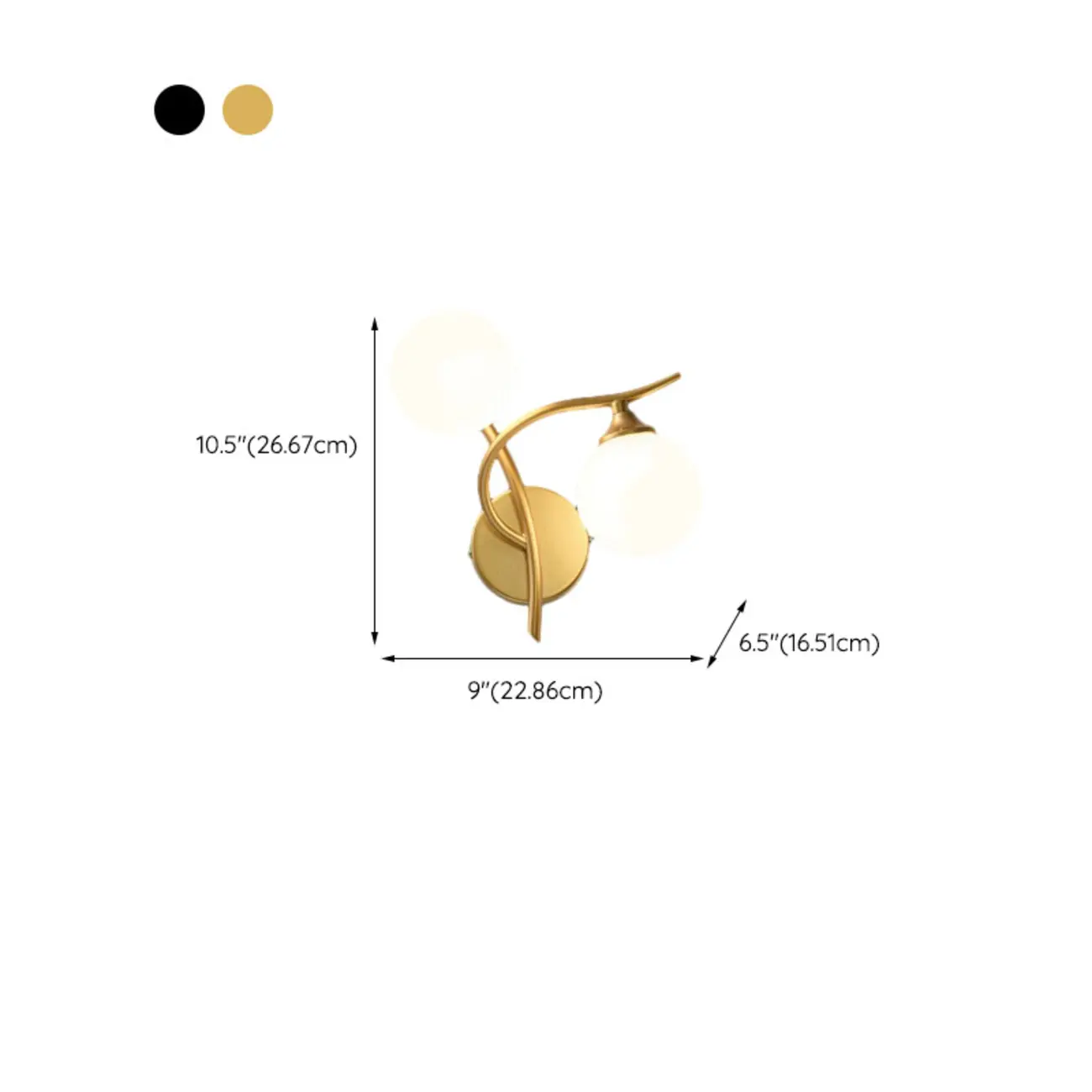 Modern Globe Wall Light with Chalk White Glass Shade Image - 16 | homeyfad