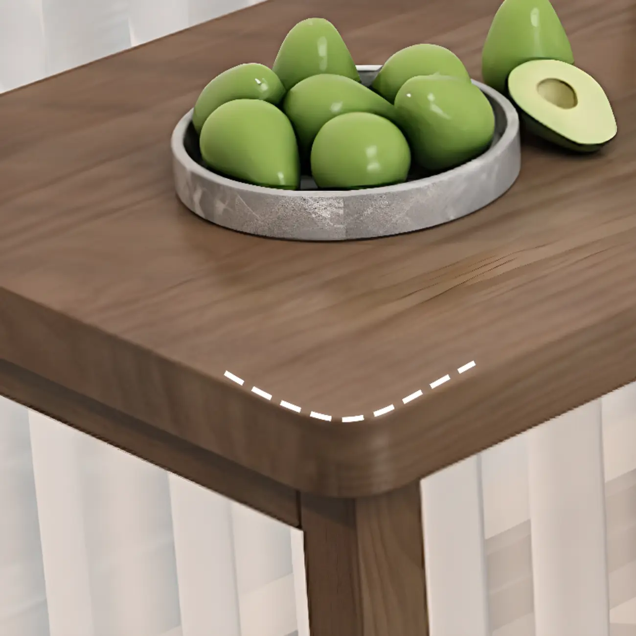 Free Form Brown Wooden Footrest Bar Tables Image - 4 | homeyfad