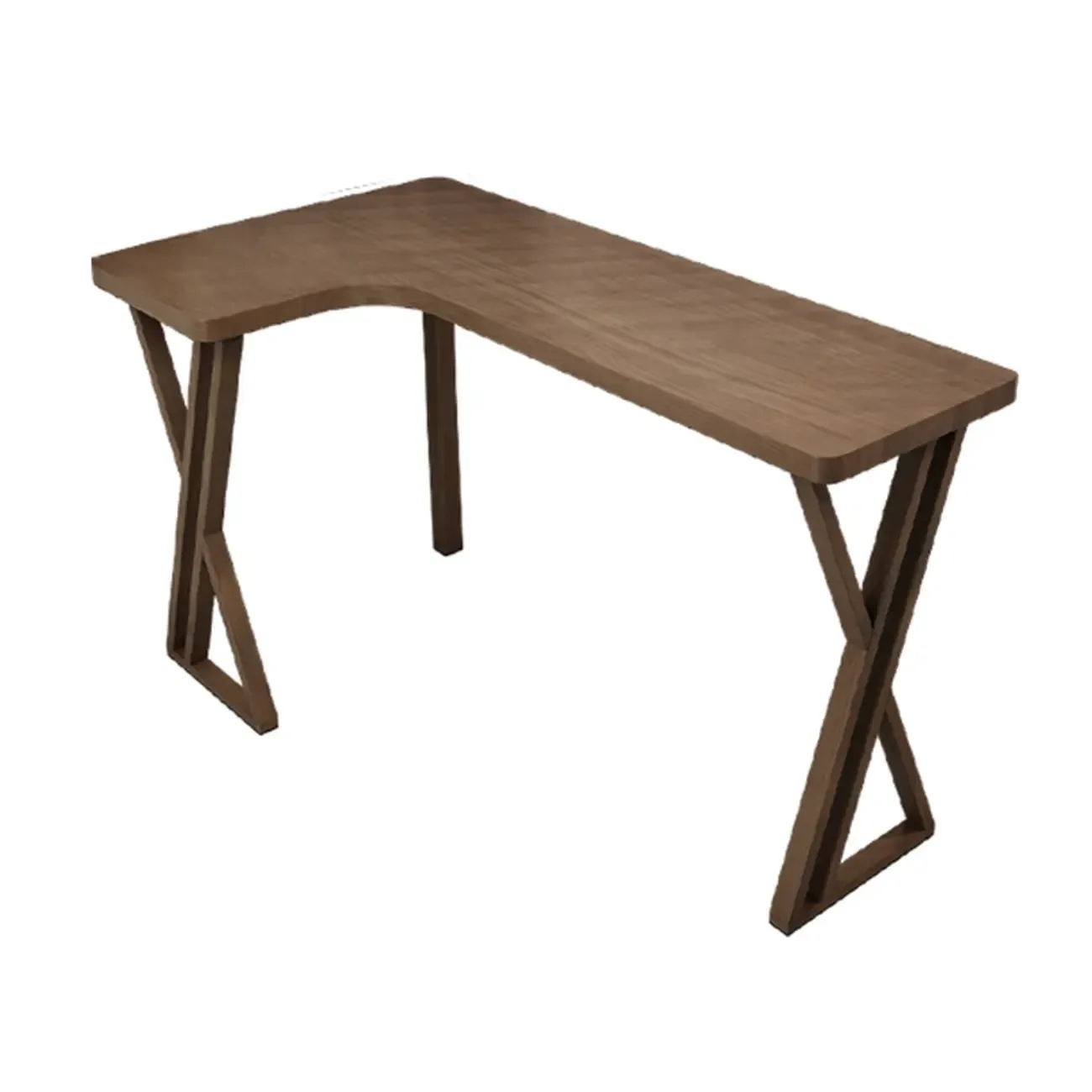 Smooth Brown Wooden Free Foam Bar Tables Image - 2