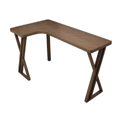 Smooth Brown Wooden Free Foam Bar Tables Image - 2