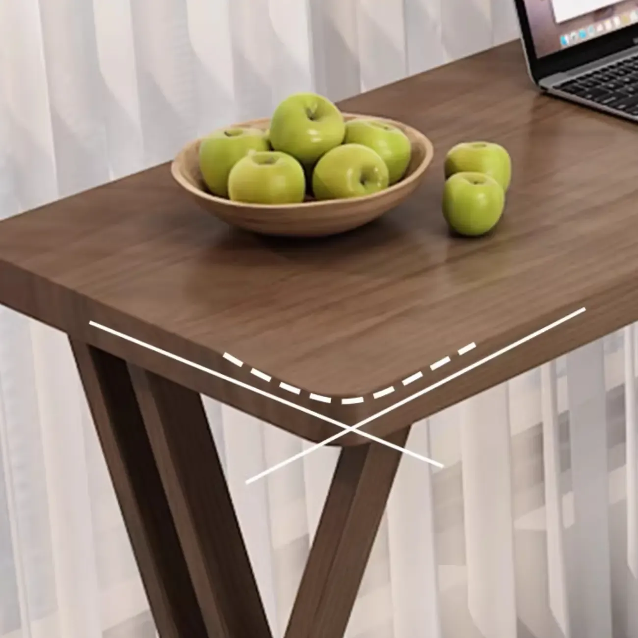 Smooth Brown Wooden Free Foam Bar Tables Image - 10