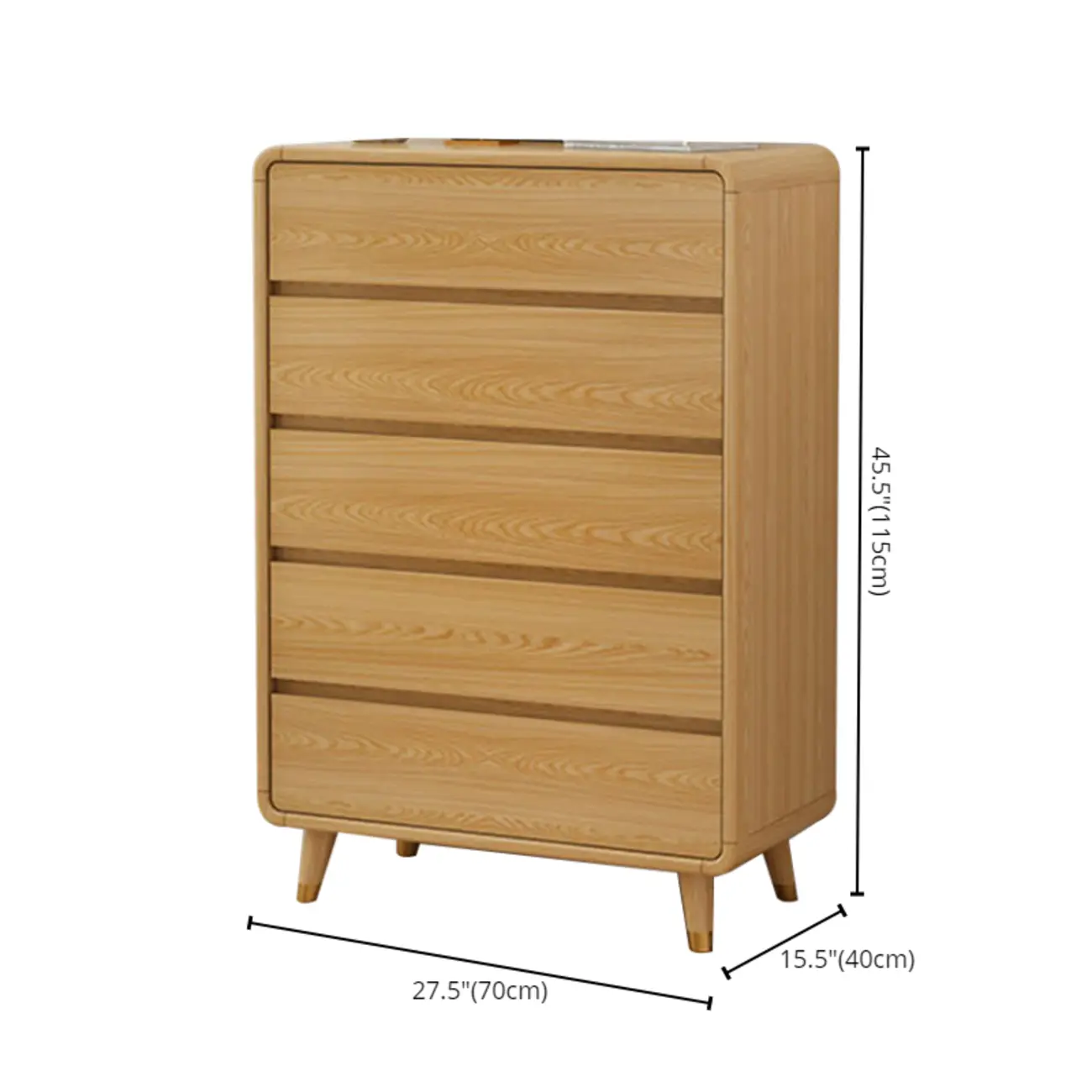 Elegant Large Brown White Wood Bedroom Cabinet with 9 Drawer Image - 31 | homeyfad