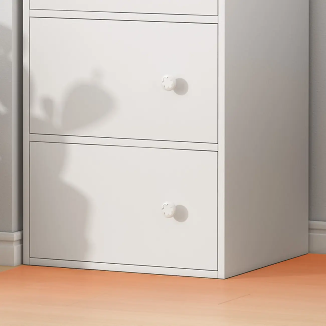 Minimalist Wooden Space-saving Storage Cabinet for Bedroom Image - 6 | homeyfad