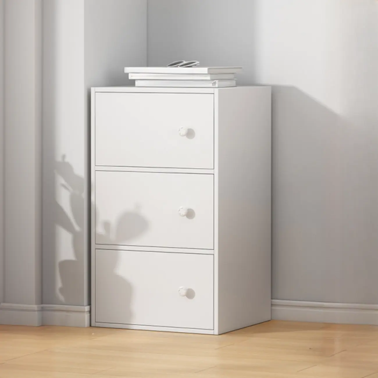 Minimalist Wooden Space-saving Storage Cabinet for Bedroom Image - 17 | homeyfad